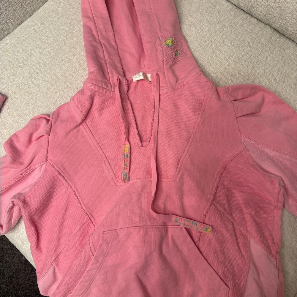LoveShackFancy Pink Hoodie